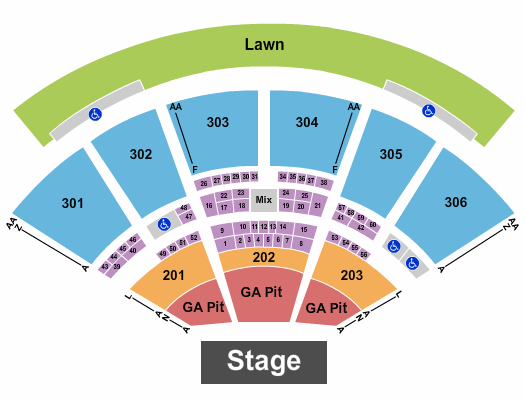 Utah First Credit Union Amphitheatre Riley Green Seating Chart